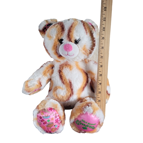 S'mores Build A Bear Girl Scout Plush 15" White Caramel Chocolate Stuffed Animal - Picture 8 of 8